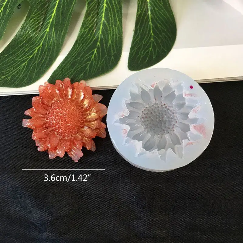 10 Stilova 3D Cvijet Silikonska Forma Smole Camellia Božur Kamilica Cvijet Lotosa Privjesak Nakit je Alat Za Izradu Kalupa Od Epoksida Slika  2