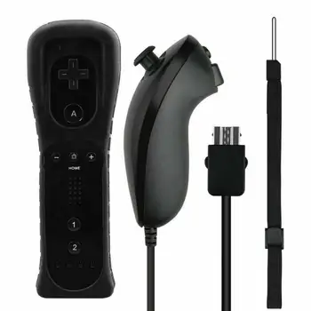 Za Nintend Wii Bežične Bluetooth navigacijsku tipku Daljinskog upravljača SINKRONIZACIJA Gamepad Lijeva Ruka / Kontroler Нунчака Opcija Motion Plus