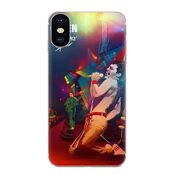Queen Freddie Mercury Kvalitetan Klasični Torbica za telefon iPhone SE2020 11 Plus Pro X XS Max XR 8 7 6 S SE 4S 5 5C 5S