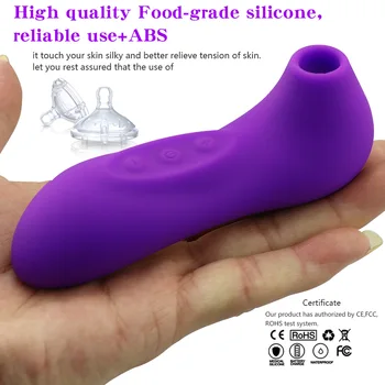 NOVI Oralni Klitoris Vibrator za jezik, Vodootporan Maser za lizalicu za bradavice Ženski Maser za klitorisa Seks Robu za odrasle Za žene