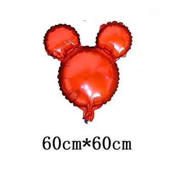 108 kom./lot Disney Mickey Mouse Nakit za zurke u povodu Dana Rođenja Dječji tuš Dekor za zabave, Dječje igračke, Balon je Skup za stranke