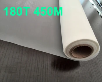 Besplatna dostava Visoke kvalitete 2 metra 180 T 450 m bijela boja poliester sitotisak rešetka 115 cm širina