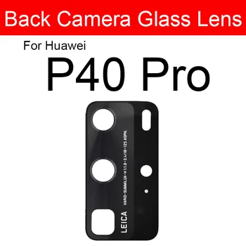 Leća Stražnjeg Stakla za Huawei P40 Pro Plus P40 Lite P40lite E P40lite5G Staklena Leća Objektiva sa Stražnje Kamere Staklo s naljepnica rezervni Dijelovi za popravak