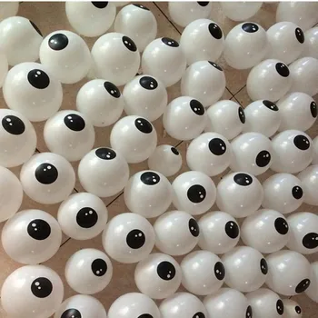 5 cm Bijela hobotnica oko шар100 kom./lot oblik oka balon simulacija dječje igračke rođendan Visoke kvalitete