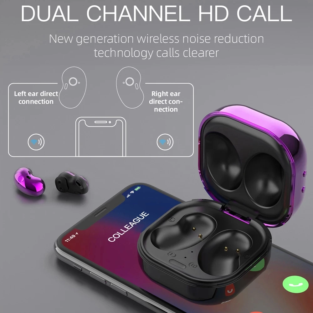 Bluetooth slušalice su Bežične Slušalice TWS Stereo Sportske Slušalice za telefoniranje bez korištenja ruku S Mikrofonom Vodootporne Slušalice Za Samsung Galaxy Slika  1