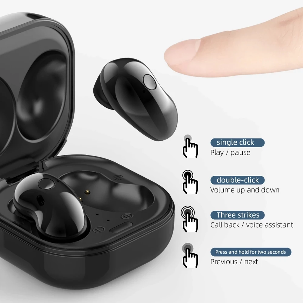 Bluetooth slušalice su Bežične Slušalice TWS Stereo Sportske Slušalice za telefoniranje bez korištenja ruku S Mikrofonom Vodootporne Slušalice Za Samsung Galaxy Slika  4