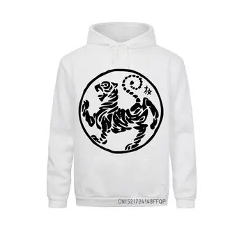 Shotokan Karate Tiger Do Pulover Za muškarce Zimski stil Prevelike hoodies Džep majica za odrasle je Toplo