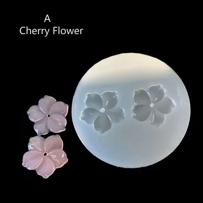 10 Stilova 3D Cvijet Silikonska Forma Smole Camellia Božur Kamilica Cvijet Lotosa Privjesak Nakit je Alat Za Izradu Kalupa Od Epoksida Slika  1
