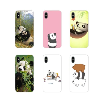 Za Huawei Nova 2 3 2i 3i Y6 Y7 Y9 Prime Pro GR3 GR5 2017 2018 2019 Y5II Y6II Silikonska torbica za telefon slatka crtani životinjama Panda straga