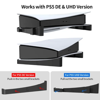 R9CB Vertikalni Stalak za prtljagu Stavite Postolje Pribor za gaming Konzola za PS5 Domaćin-stalak Držač za Stalak za Prtljagu
