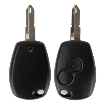 Kućište Daljinskog Ključa za RENAULT Clio DACIA Sandero Logan Privjesak za Ključeve bez Ključa Zamjena Kućišta 2 Ladice 350B