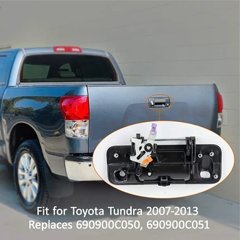 Crna kvaka stražnjih vrata automobila s otvorom za rearview za 2007 2008 2009 2010 2011 2012 2013 Toyota Tundra 690900C050