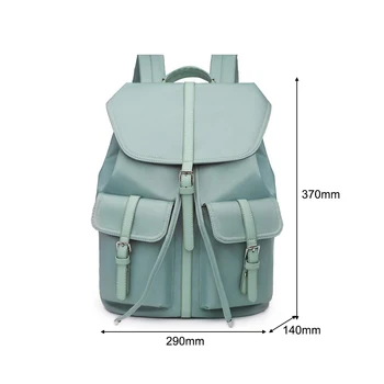 Ženski ruksak 2021 Prometna školska torba Svakodnevne vodootporne ženske torbe na rame Ženski Ruksak Oxford Velikog kapaciteta Crni novčanik