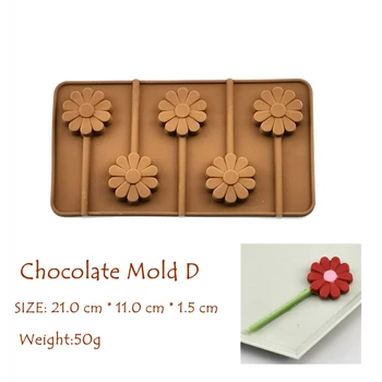 Silikonska Čokolade Oblik 22 Oblika Čokoladni Fondant Oblika 3D Silikonski Kalup za čokolade sa žele DIY Obrazac za barovi