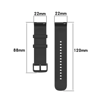 Silikon remen za sat 22 mm Remen za sat Realme Watch S watch2 pro narukvica za Huawei Watch 3 sati 3 pro GS PRO gtr 2e GTR 2 gtr 47 mm