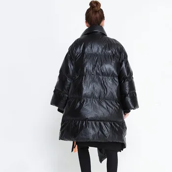 2020 Novo zimsko donje debelo topli kaput Modne korejski ravnici duge dolje jakne Ženske ulica odjeća slobodnog rez hip-hop odjeća