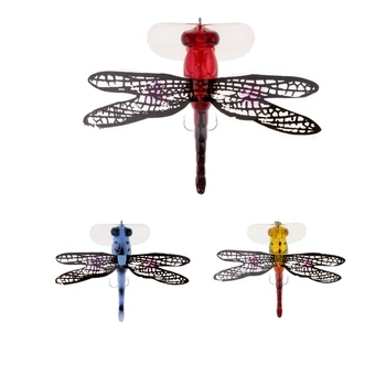 Ribolov Leti Dragonfly Insekti Stil Plutajući Leti Popper Mamac Mamac