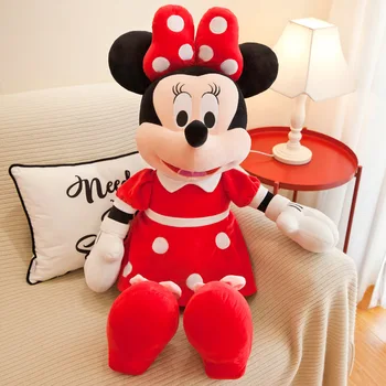 20/30 cm Disney Pliš Mickey Mouse Minnie Pliš Igračke Crtani Anime Minnie Mouse Plišane Igračke Lutke na Dan Rođenja Božićni dar za djecu