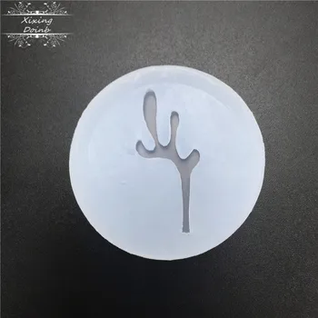 DIY oblik оленьего rog privjesak ukrasni oblik kontakt obrazac za izradu nakita alat za zanat torta dekoracija silikonska forma