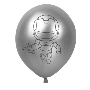 Marvel Ukras rođenja spider-Man i iron man Superheroj Ispis balon 12 inča Avenger Super Heroj Igračka Home Dekor za stranke