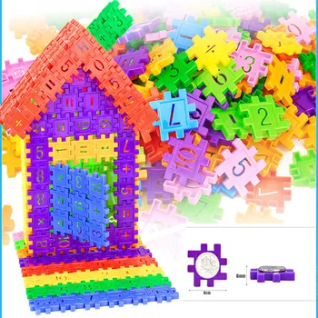 66 kom. Digitalni zagonetka gradivni blokovi Model igračke DIY Građevni blokovi u prikupljanju djeca Obrazovne igračke