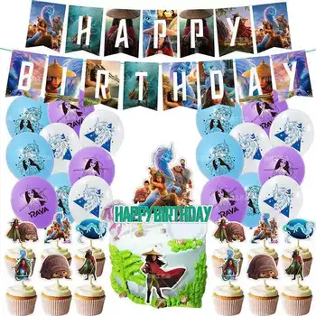 Disney Raja i Posljednji Zmaj Ukras za Rođendan Jednokratna posuđe Banneri baloni Dječji Odmor pribor za rođendan
