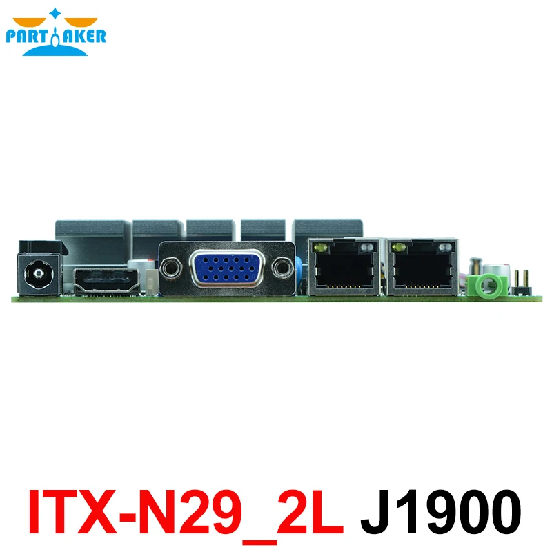 Matična ploča Bay trail ITX-N29_2L Dual Lan Четырехъядерная matična ploča J1900 s matične ploče LVDs nano itx OEM Slika  0