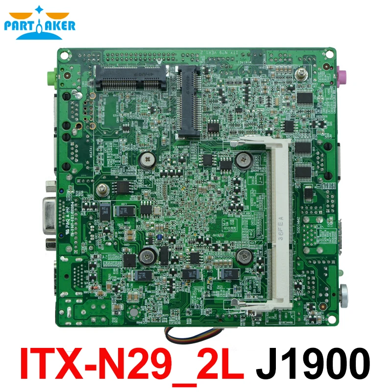Matična ploča Bay trail ITX-N29_2L Dual Lan Четырехъядерная matična ploča J1900 s matične ploče LVDs nano itx OEM Slika  2
