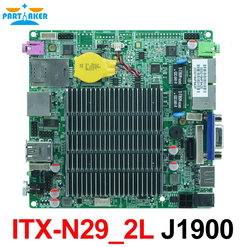 Matična ploča Bay trail ITX-N29_2L Dual Lan Четырехъядерная matična ploča J1900 s matične ploče LVDs nano itx OEM Slika  4