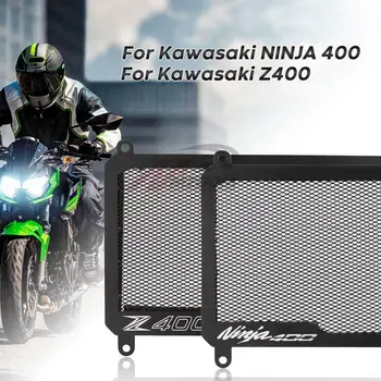 Zaštitna Rešetka Hladnjaka moto Zaštitna Rešetka Hladnjaka Za Kawasaki Ninja 400 Z400 aluminijski Poklopac hladnjaka za Ulje Pribor