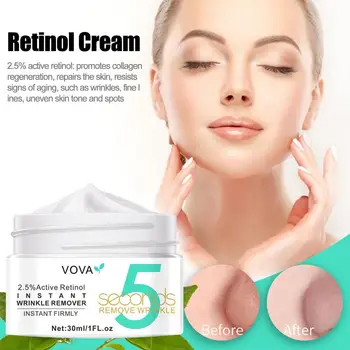 2,5% Aktivni Retinol Krema Za Lice Protiv Bora Protiv Liftinga Bora Sužava Pore, Jača I Poboljšava Očni Hidratantnu Njegu Kože