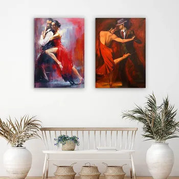 Slika na platnu Plesači Tanga Art print Roberta Smitha Plakata i grafika Zidni Umjetnička Slika za uređenje Dnevnog boravka Bez okvira