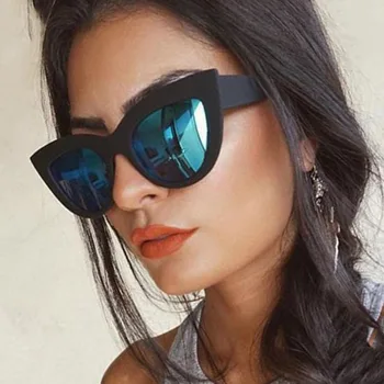 Mačje oči Ženske sunčane naočale s premazom Leće Ženske Sunčane naočale Vintage oblika Ženske Lijepe Sunčane naočale Marke, dizajner oculos UV400