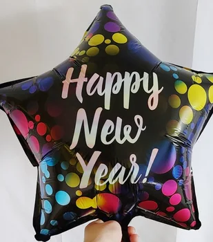 2022 sretna Nova Godina Balon 16 inča Zlatni Broj Pismo Folija Je Boca Boca Šampanjca Božićni Događaj Ukras Zurke Globos