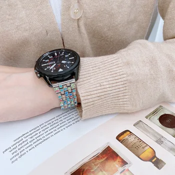Za Galaxy Watch 3 22 mm Ženski remen za pametne sati s dijamantima Remen za Samsung Watch 3/Gear S3/Galaxy Watch 3 45 mm/ Galaxy Watch 46 mm