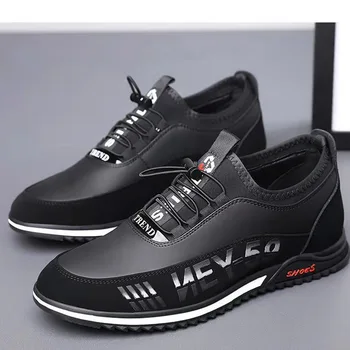 Kožna muška obuća Luksuzni brand 2021 Svakodnevne лоферы bez spojnica Muška Talijanske mokasinke crne muške cipele za vožnju