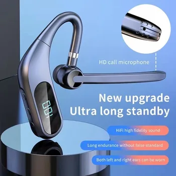 Novi Mini Slušalice Bluetooth Bežične Slušalice Slušalice S digitalnim zaslonom Slušalice za telefoniranje bez korištenja ruku za iPhone xiaomi