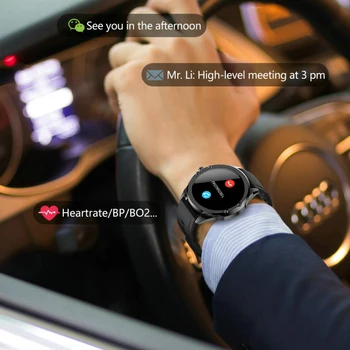 SENBONO 2022 Okrugli Bluetooth Smart satovi Muški Sportski Fitness tracker Ženske, muške Pametni sat IP68 Vodootporne za IOS, Android Xiaomi