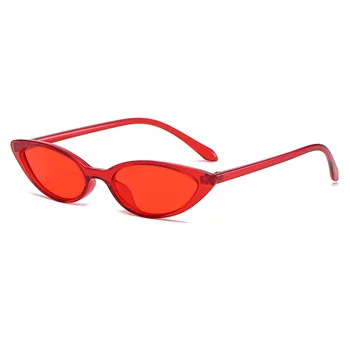 Sunčane naočale Fashioncat Eye Ženske Naočale u malom ivicom Retro Sunčane naočale Ženske Luksuzne dizajnerske naočale UV400 Солнцезащитное staklo smeđe naočale