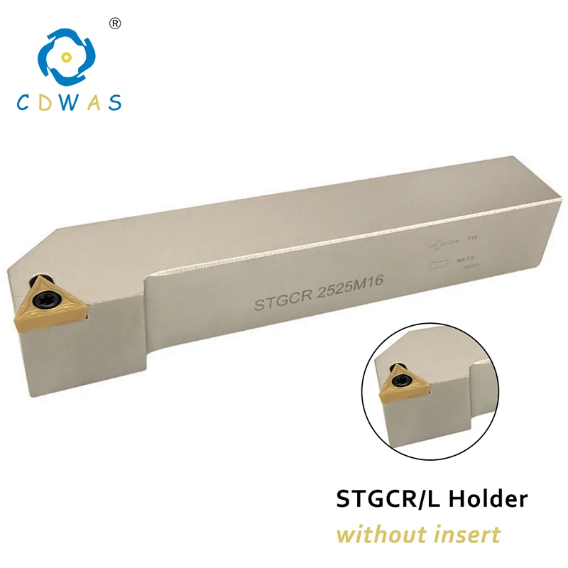 Držač токарного alat STGCR STGCL STGCR1212H11 STGCR1616H11 STGCR2020K16 Okretanje Rezač CNC Okretanje Alat Za токарной umetanje TCMT1102 Caibide Slika  4