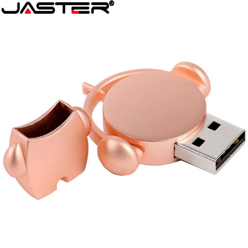 USB Flash diskovi Slatka Metalni Crtani 32gb/64GB Music osoba 4 GB 16 GB Flash drive, Flash memorije, U-disk (više od 1 kom. besplatan logo) Slika  0
