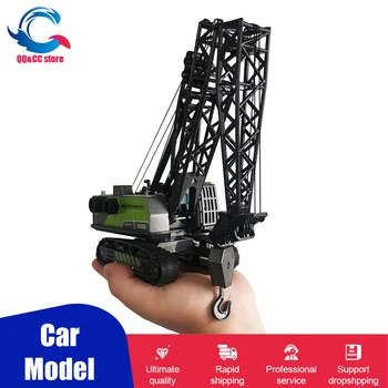 1: 50 Simulacija Legure Igračka Bager Crane Tower Model Automobila Drveni Hvatanje Dječji Inženjerski Automobil Igračke za Dječake Dječji Darovi
