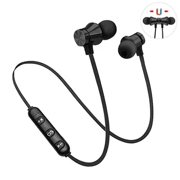 Magnetska Bluetooth kompatibilne Slušalice su Bežične Slušalice Sportski Glazbena Slušalice Za iPhone Samsung Xiaomi Huawei Slušalice za telefoniranje bez korištenja ruku
