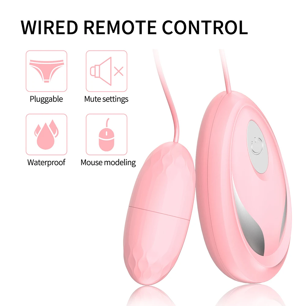 10 Frekvencija Vibratora G-spot Sa Daljinskim upravljačem Jump Egg Mini-Maser Za Vaginu Klitoris Stimulira Seks-Igračke Za žene Slika  4