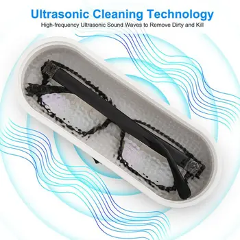 Novi Ultrazvučni Čistač Bodova Za naočale, za Čišćenje Kontaktnih Leća, Prstenje sati, za Čišćenje nakita, Posuđa, nakita, alati za zlatar