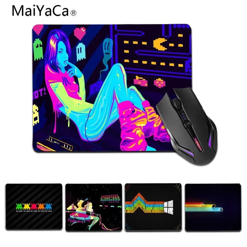 MaiYaCa Cool Novi Atari Boje podloga za Laptop Veličine miš za pisanje za 18x22 cm 25x29 cm Gumene podloške za miša Slika  0