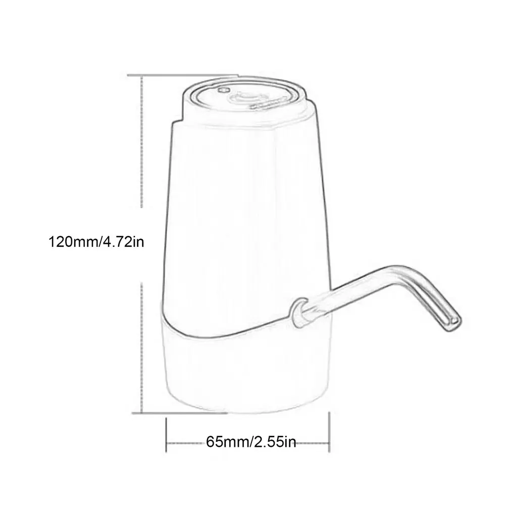Pumpa za boce s Vodom USB-Punjenje Auto Električne Dispenzer Za Vodu Pumpa Za Бутылочной Vode Pumpa Za Vodu s Vodootporan Dozator za Piće Slika  3