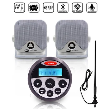 Vodootporan Morske Bluetooth Stereo Radio Аудиоприемник MP3 player+4