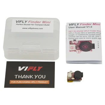 VIFLY Finder Mini FPV Mikro Utrke Neradnik Zumer s baterijom za kompaktne blokove i male trutovi