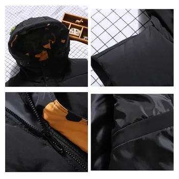 Zimski prsluk Muške crne debele jakne bez rukava s kapuljačom Gospodo Veliki Plus Size 5XL 6X 7XL Teretni Muški Topli Prsluk je prsluk za Odijevanje